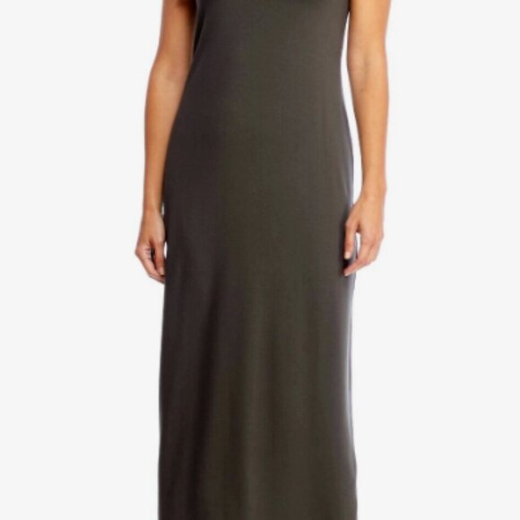 Eileen Fisher System Jersey Scoop  Neck Tank Dress - Picture 7 of 7